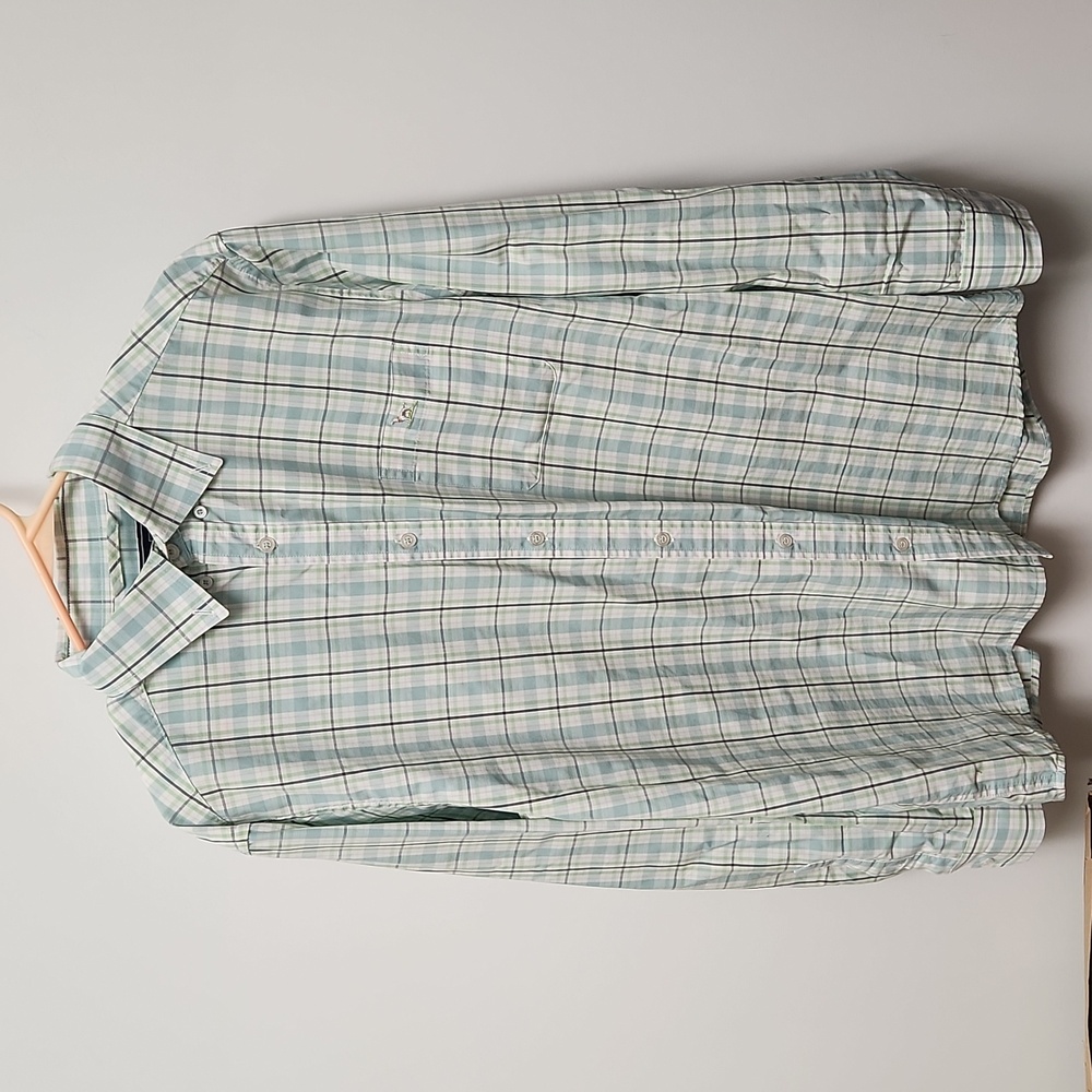 Over Under button down shirt